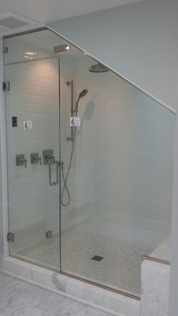 Chicago Frameless Glass Shower Doors Glassworks Since 1977 Chicago Frameless Glass Shower Doors Door Installation